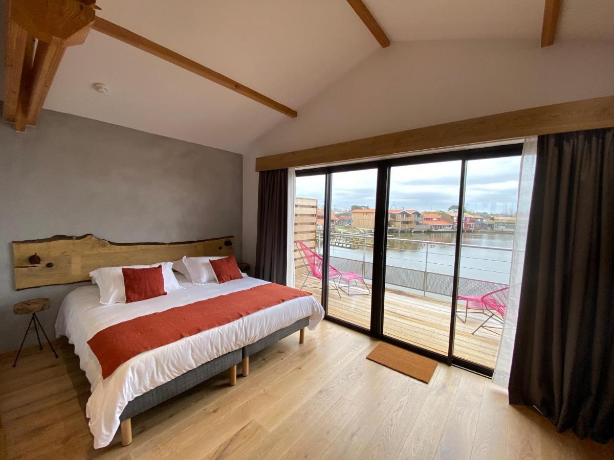 Les 12 De Larros Aparthotel Gujan-Mestras Exteriör bild