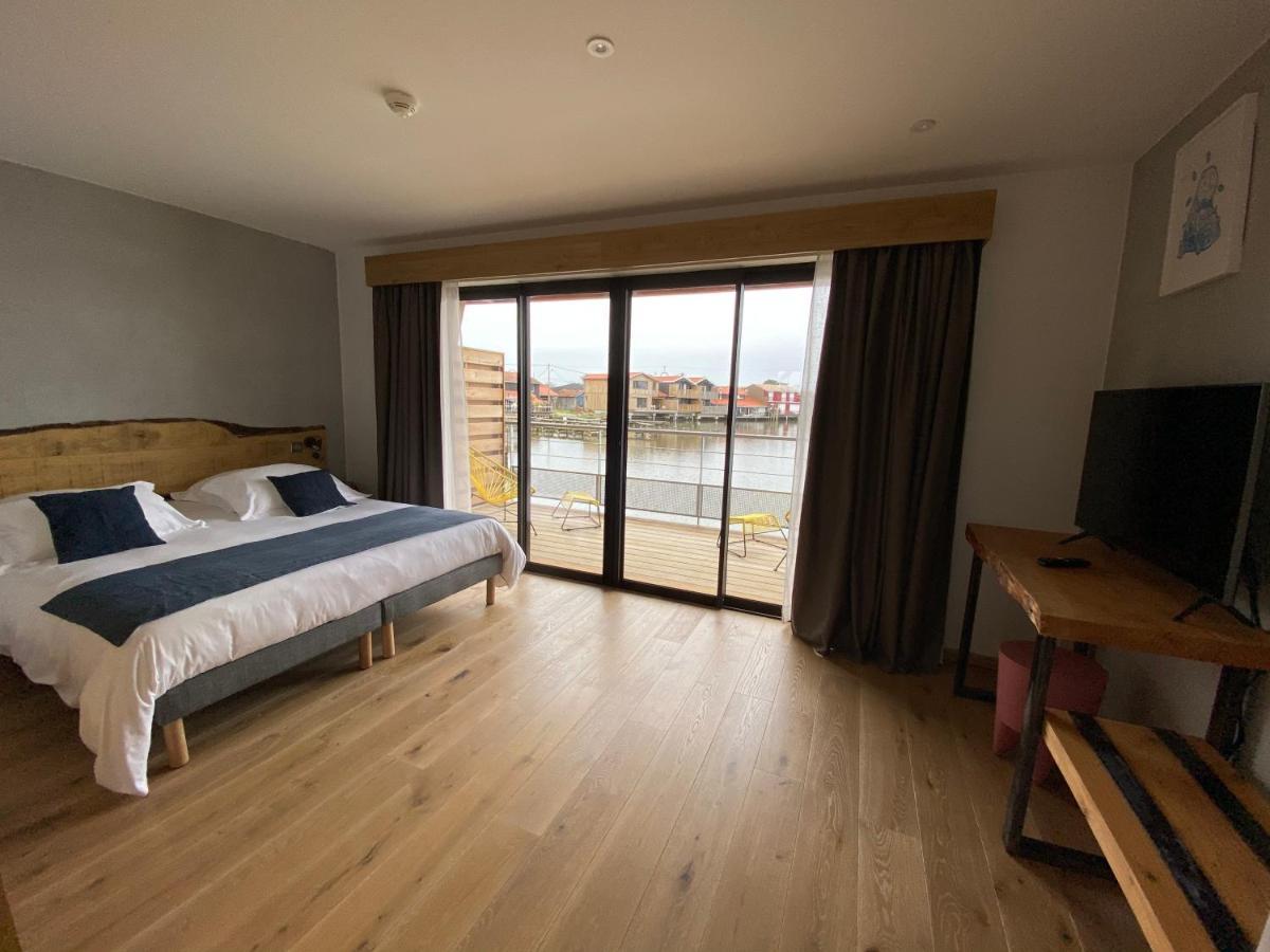 Les 12 De Larros Aparthotel Gujan-Mestras Exteriör bild