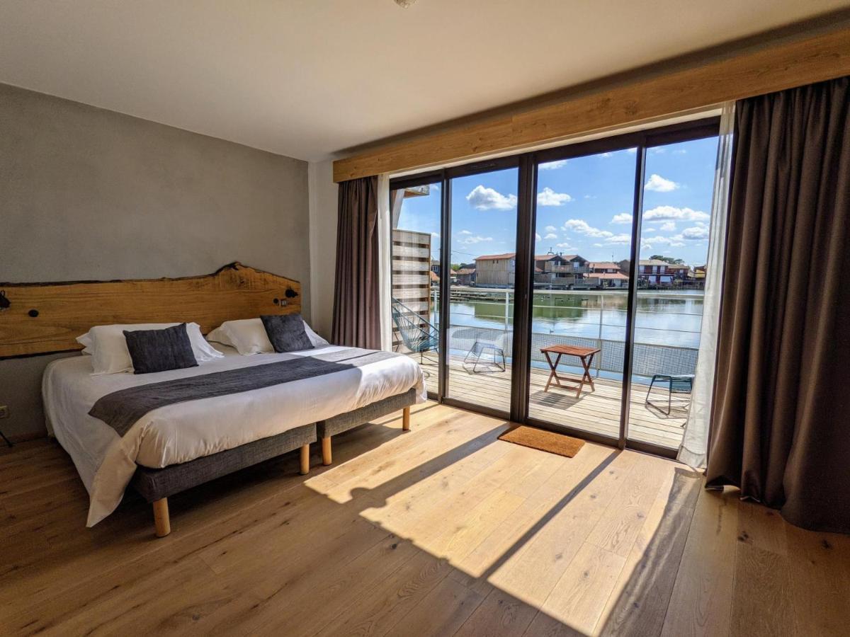 Les 12 De Larros Aparthotel Gujan-Mestras Exteriör bild